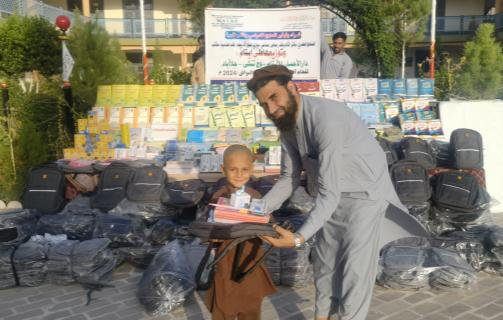Provision of school supplies and textbooks for orphans