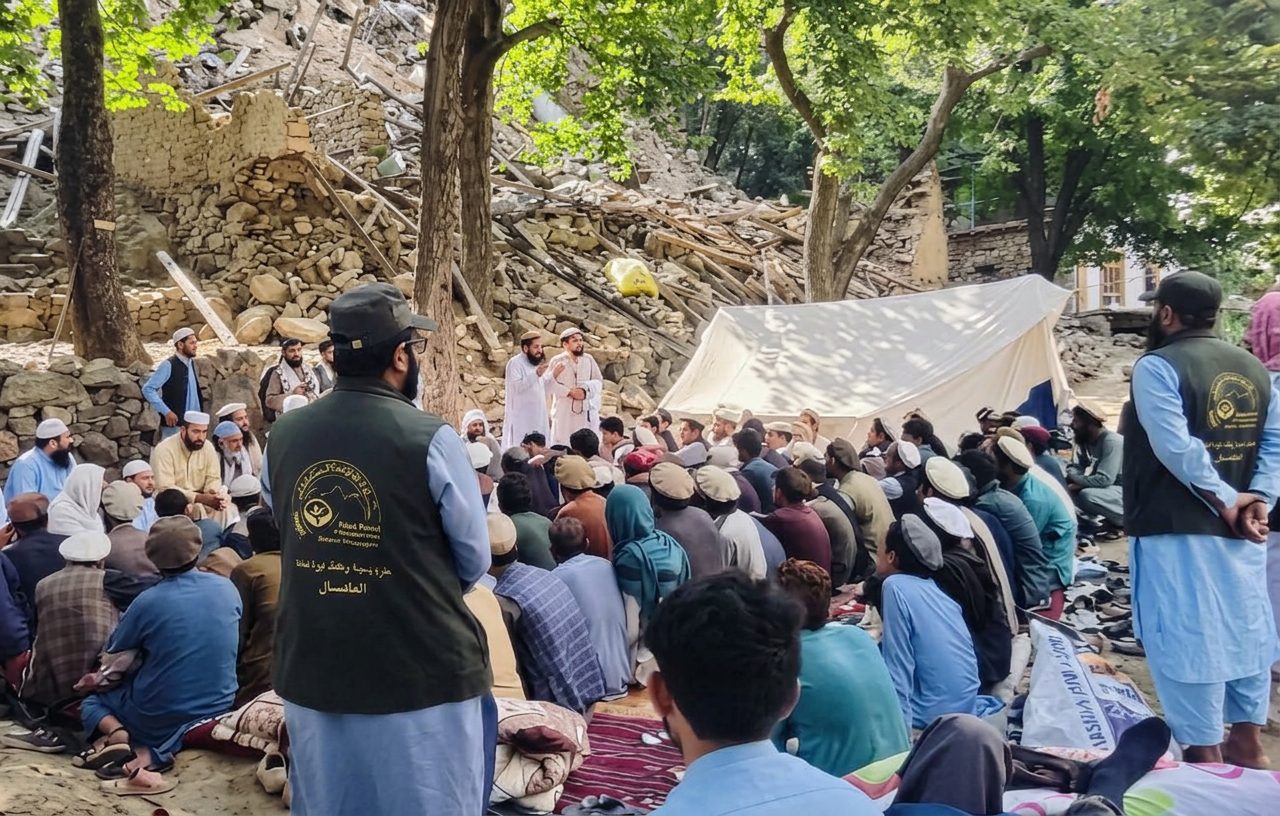 Relief campaign for earthquake victims in Kunar Province