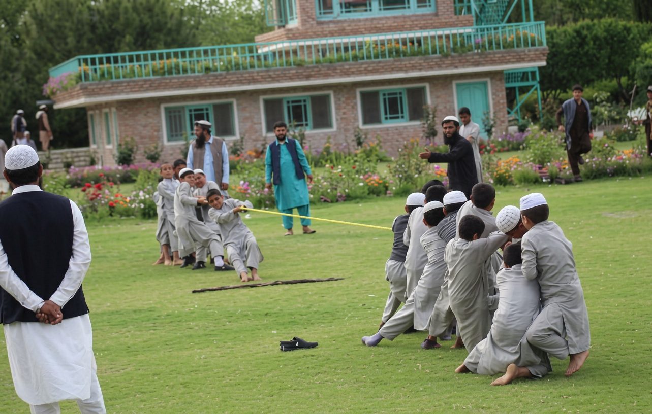Traditional games competitions among school students